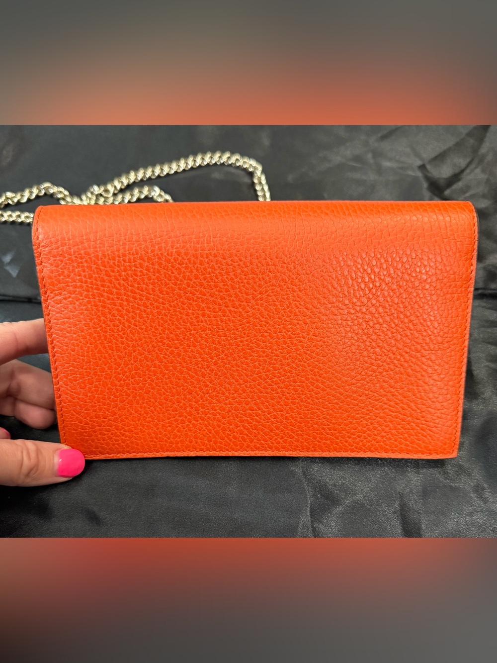 Gucci Dollar Calfskin medium Betty chain wallet - Picture 4 of 15